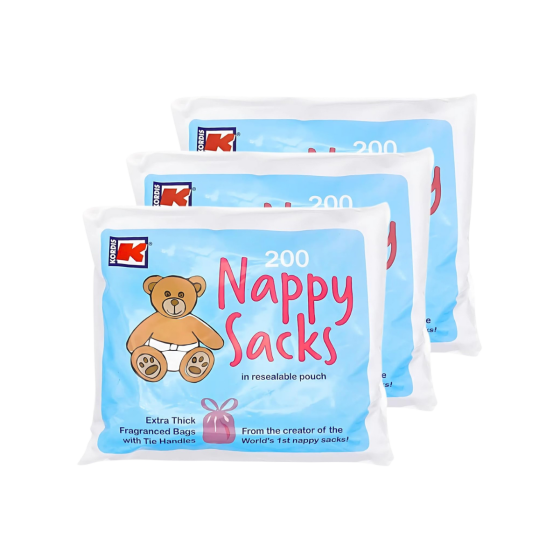 Kordis Disposable Nappy Sacks x 3 